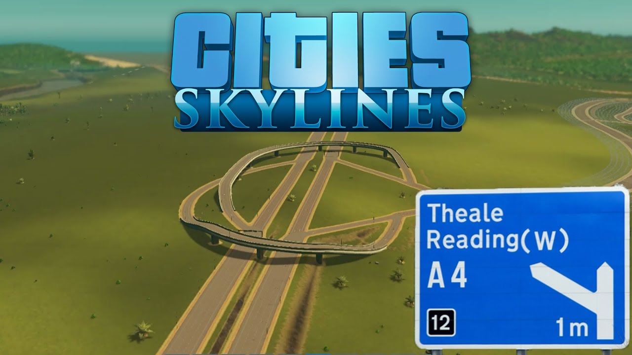 Cities Skylines Motorway Junction Tutorial Bluecoconut Family